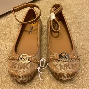 Michael Kors girls ballet flats